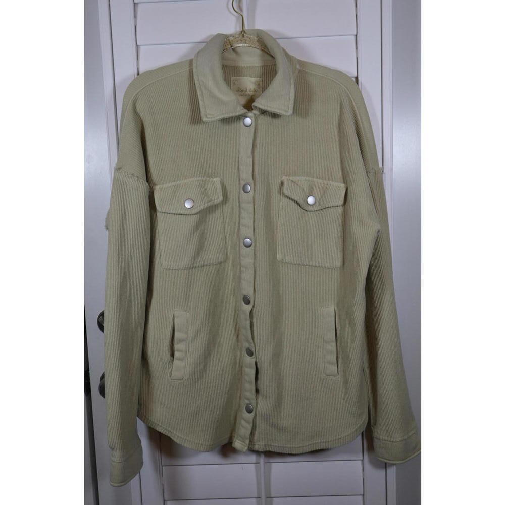 Altar'd State corduroy button up shacket size Large